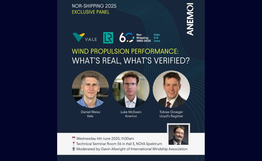 Wind Propulsion Verification to Take Centre Stage at Nor-Shipping 2025